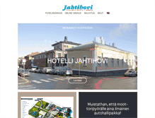 Tablet Screenshot of jahtihovi.fi